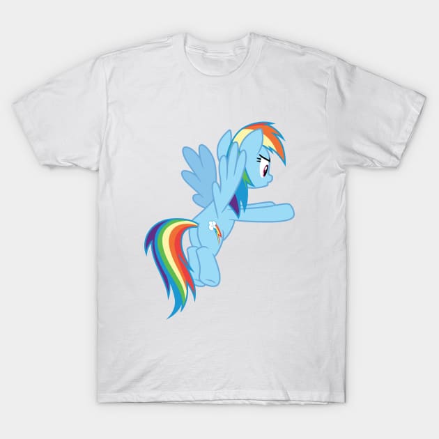 Rainbow Dash T-Shirt by CloudyGlow